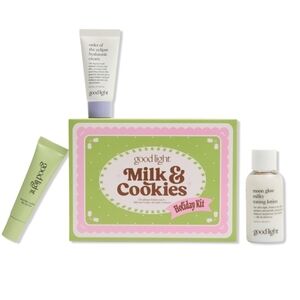 GOOD LIGHT Milk And Cookies Holiday Set Kit New BNIB